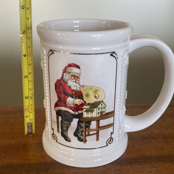 Christmas Stein 20 Oz Pre owned Exc Shape - Picture 7 of 8
